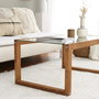 Hanah Home Mesa de centro Via - Wooden